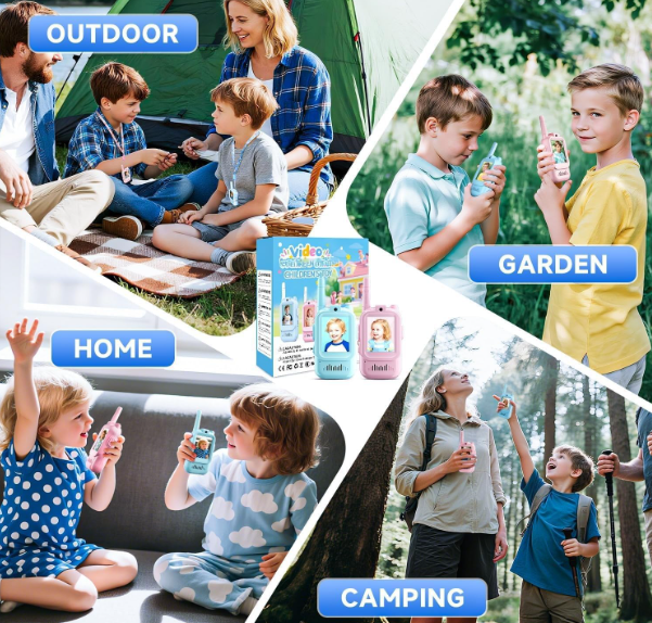 📹 Kids Video Walkie Talkie – HD Video Calling Toy for Kids